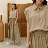 MIZUYA Nylon Boxy Shirt
