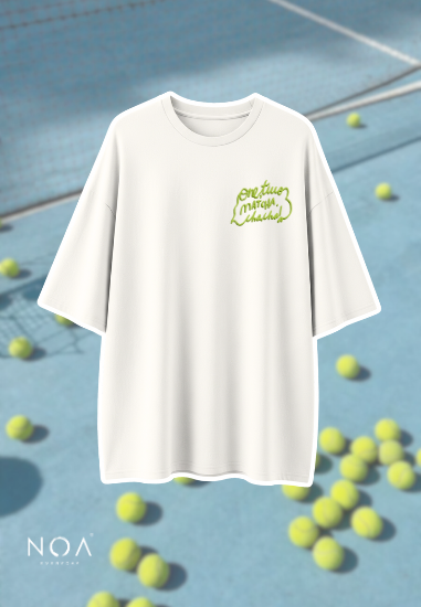NOA X ANFUR - One Two Matcha Cha Oversized T-Shirt