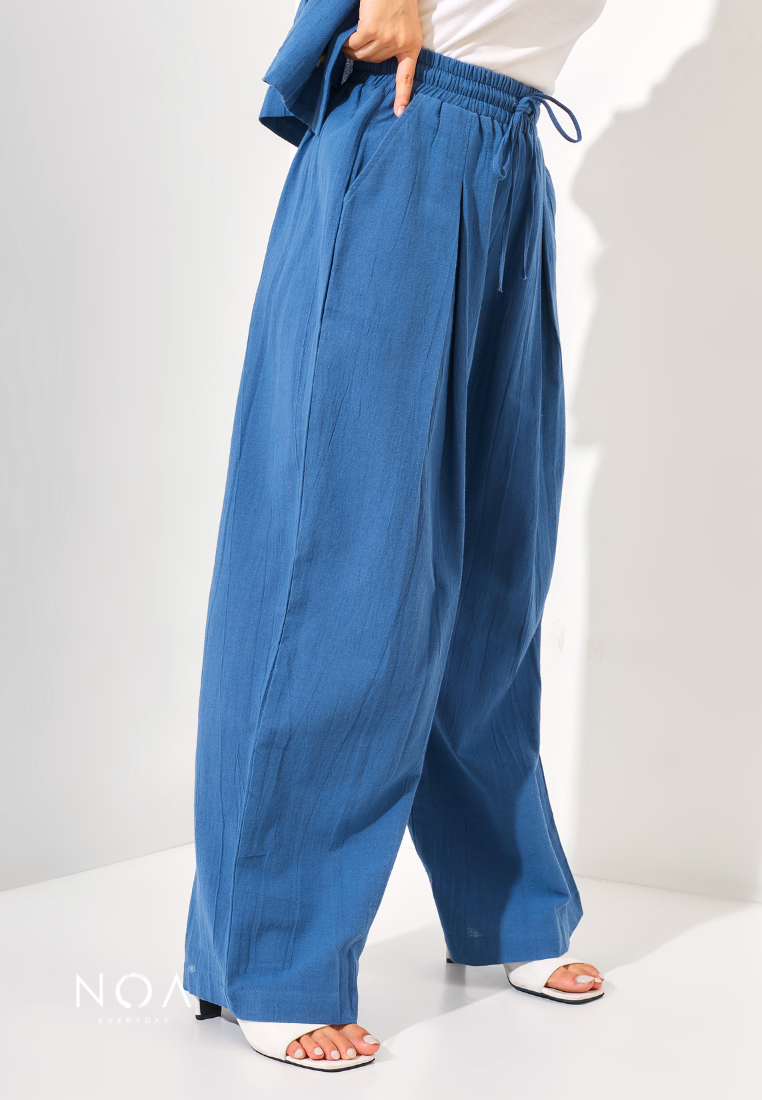 MIKI Culottes Pants - Navy