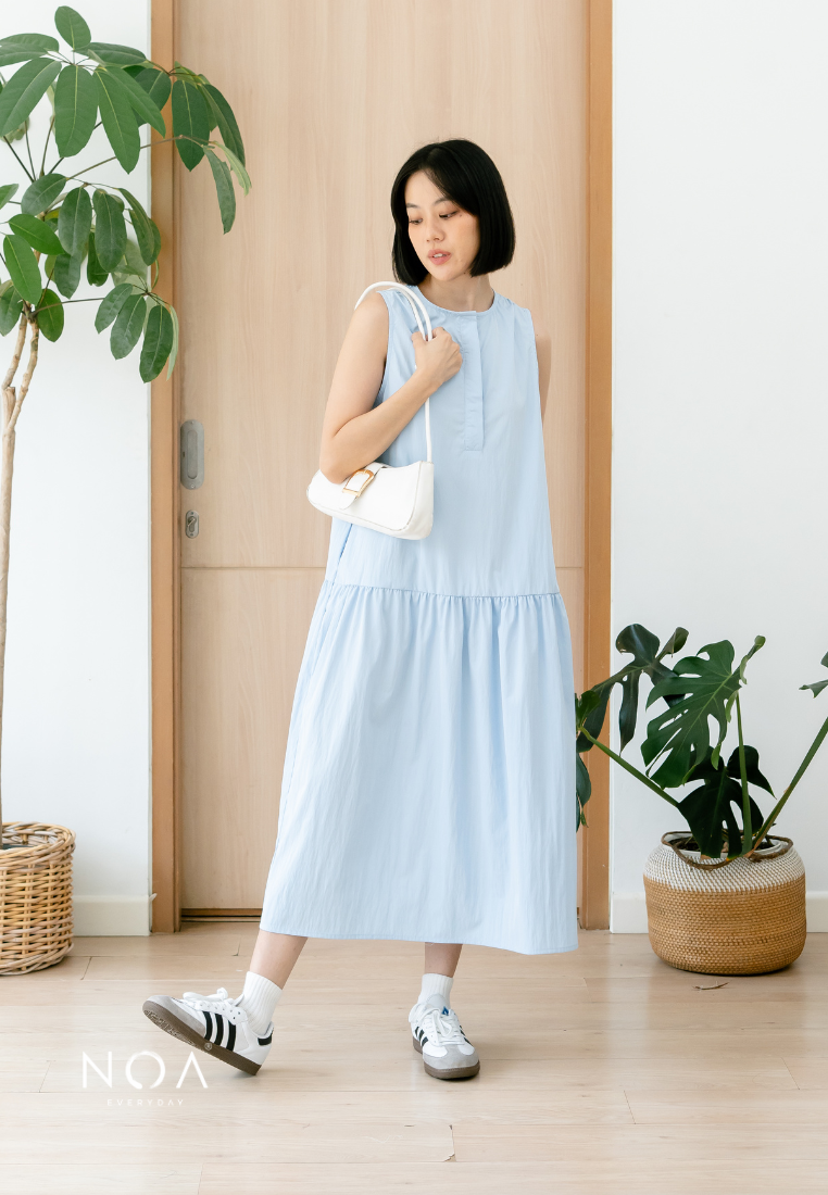 HATSUMI Nylon Sleeveless Dress