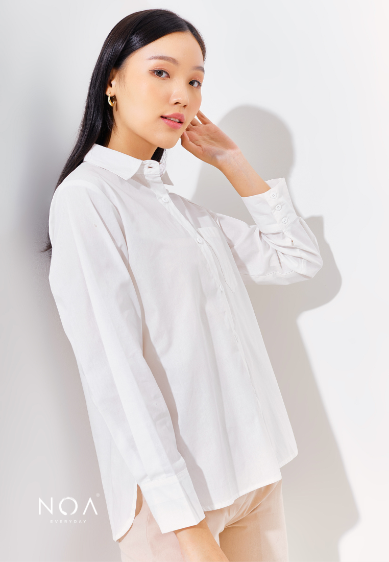 RAI long sleeve Shirt - White
