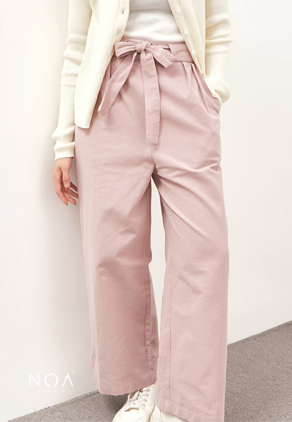 MARU Linen Pants - Pink