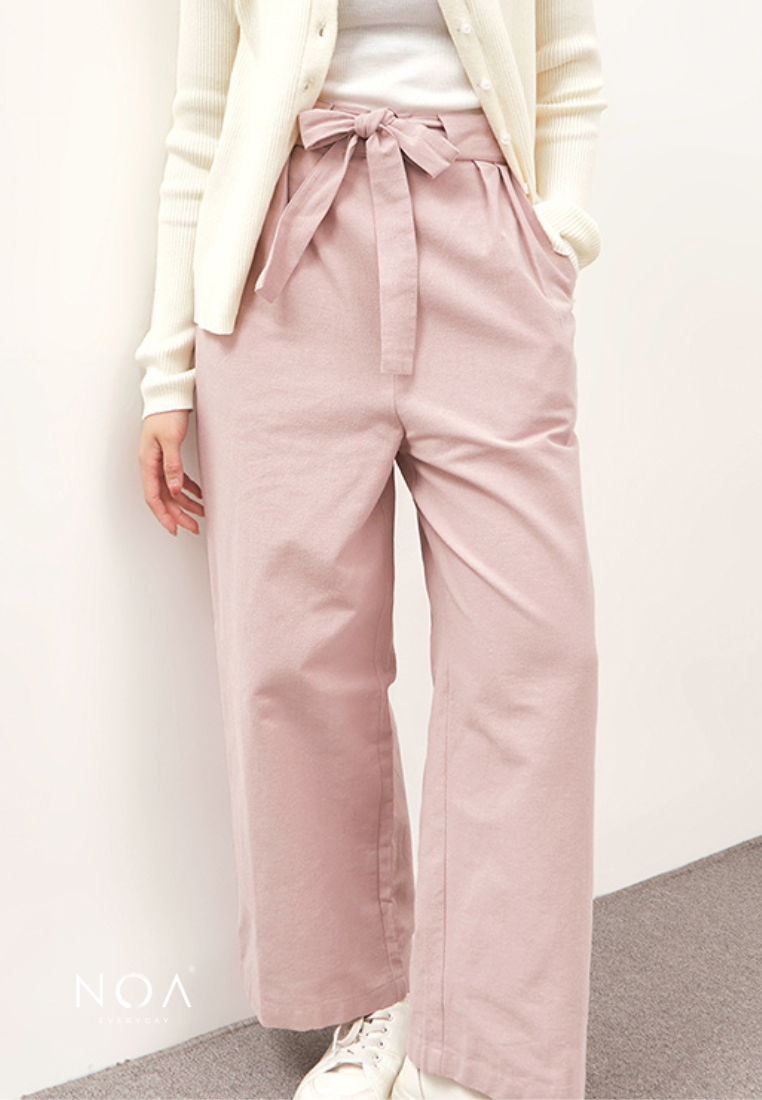 MARU Linen Pants - Pink