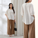 SHINARI Cotton Oversized Blouse