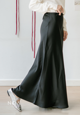 RITSU Sateen Maxi Skirt