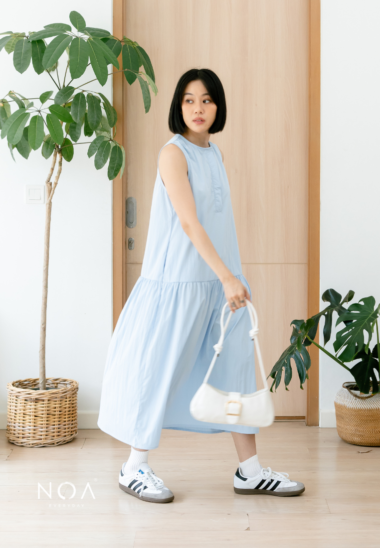 HATSUMI Nylon Sleeveless Dress