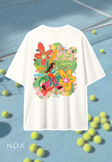 NOA X ANFUR - One Two Matcha Cha Oversized T-Shirt