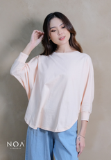 OZUKA Cotton 24s 3/4 Sleeve Batwing T-Shirt