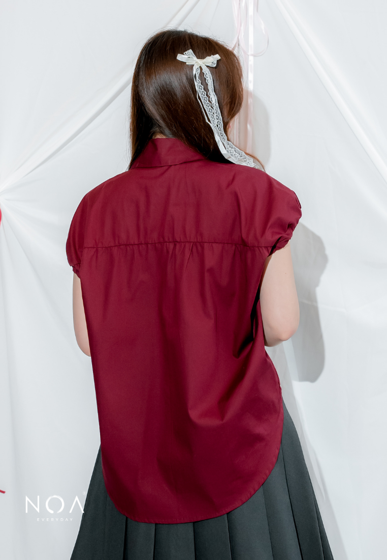 SAYAKO Cotton Sleeveless Shirt