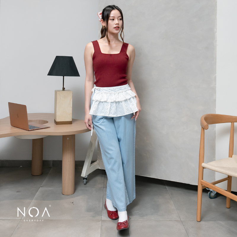 JINZU Relax Straight Pants