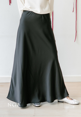 RITSU Sateen Maxi Skirt