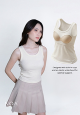 KAINE Rib Spandex  Bra Tanktop