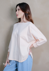 OZUKA Cotton 24s 3/4 Sleeve Batwing T-Shirt