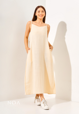 KICHI Sleeveless Dress - Cream