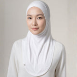 NOAeveryday l UMIKA Rayon Sport Hijab l Hijab Instan I Sport Hijab Olahraga Wanita