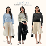 NAMISA Knitted Boatneck