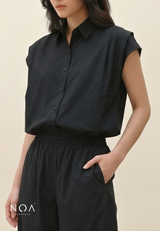 MIZUYA Nylon Boxy Shirt
