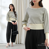 NAMISA Knitted Boatneck