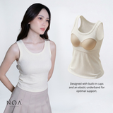 KAINE Rib Spandex  Bra Tanktop