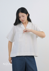 FUKA Cotton Boxy Short Sleeve Shirt