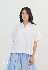 FUKA Cotton Boxy Short Sleeve Shirt