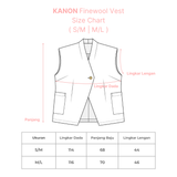 KANON Finewool Vest