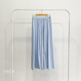 NOAeveryday | MIZU Nylon Maxi Skirt | Bawahan Wanita | Rok Panjang Saku Wanita Bahan Nylon