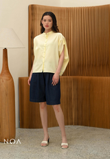 AYURA Linen Look Batwing Blouse