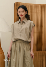 MIZUYA Nylon Boxy Shirt