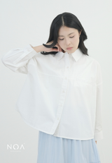 INORI Cotton Boxy Long Sleeve Shirt