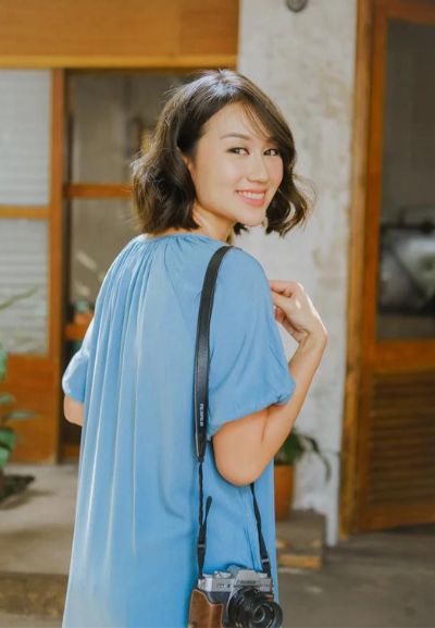 Best Price ~ HAYAMI Puff Mini Dress - Blue