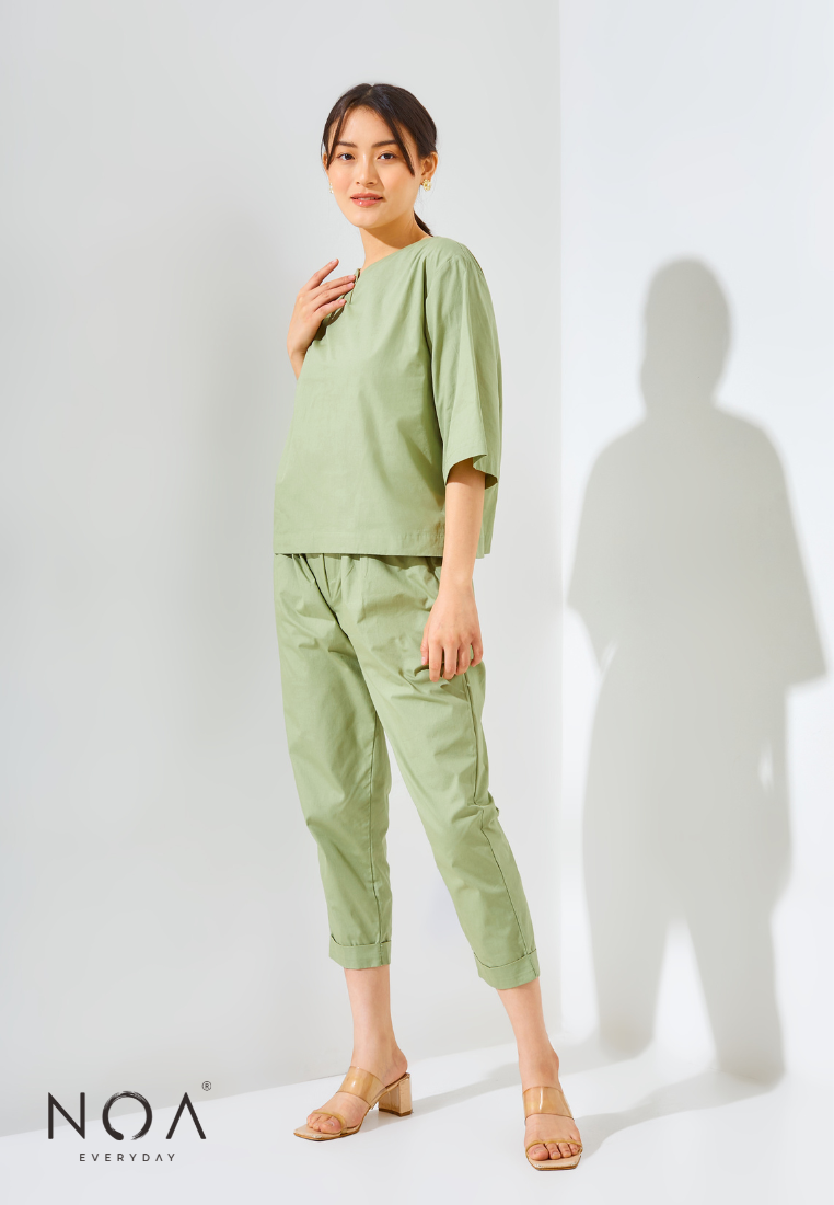 EMIKA Basic Pants - Green Sage