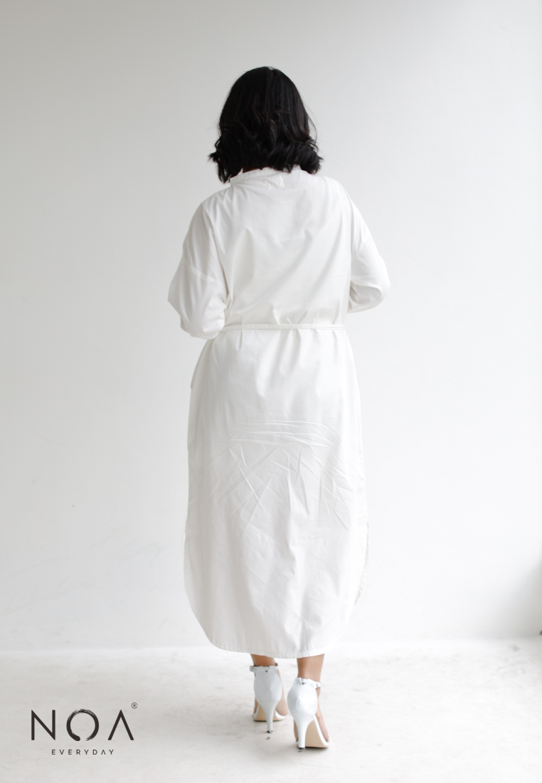 Deals ~ DAI Long Sleeves midi dress - White