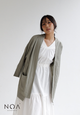 Best Price ~ HIMARI Oversize Linen Kimono
