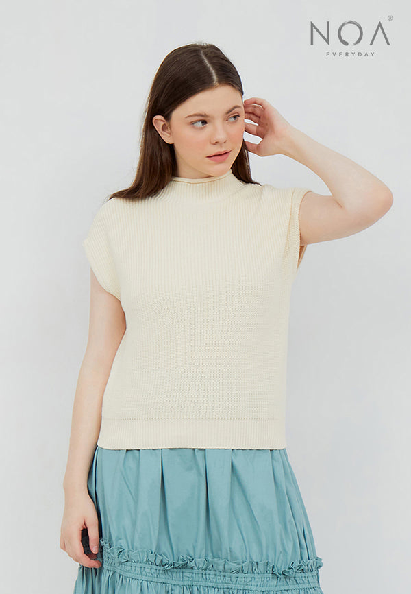 best price ~ ITTORI knitted nlouse - Broken White