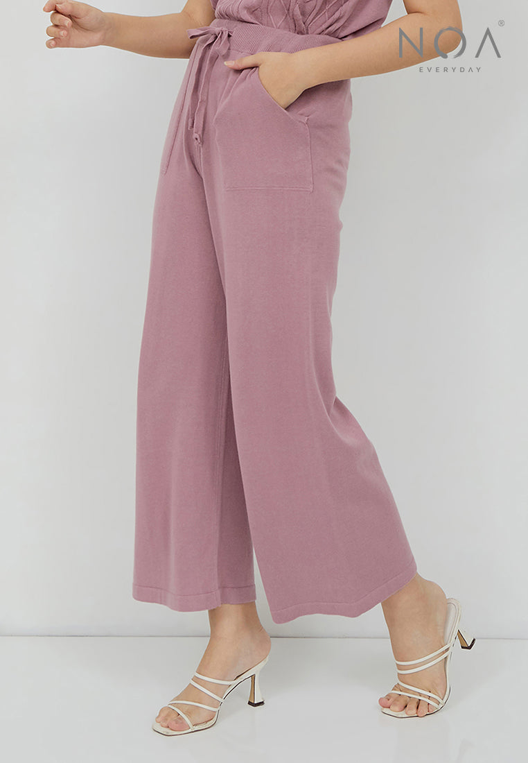 Best price ~ HANA Knitted Pants - Indigo Purple