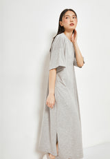 Best Price ~ MAO Oversized Tee Dress - Grey