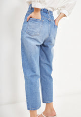 Offers ~ REIKO Mom Jeans Pants - BLUE