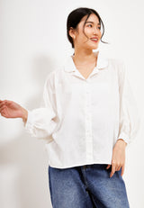 Best Price ~ KIBO Batwing Shirt - White