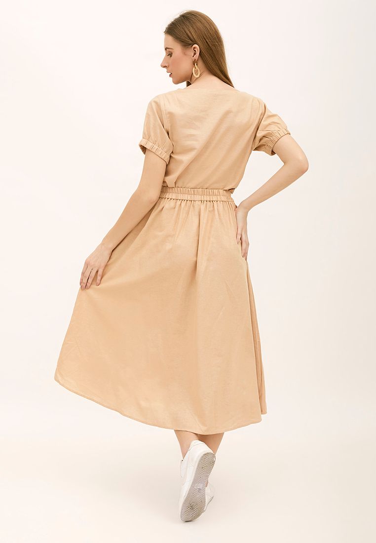Best Price ~ KEIKO Basic Skirt - Cream